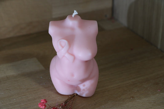 Bougie Octobre Rose